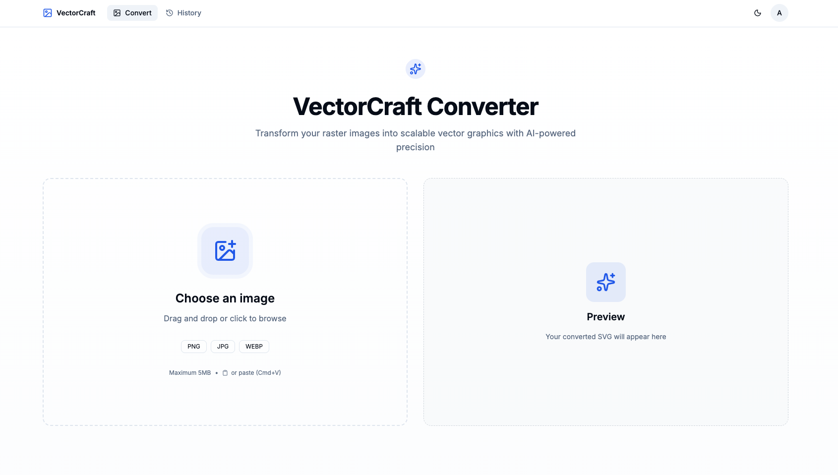 1. Just Drop Your Image